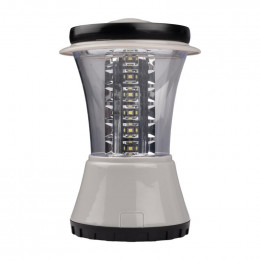 Фонарь аккумуляторный кемпинговый ФАZА AccuF5-L36-gy, 36LED, аккумулятор 4В 1.6А·ч, серый, 5027602