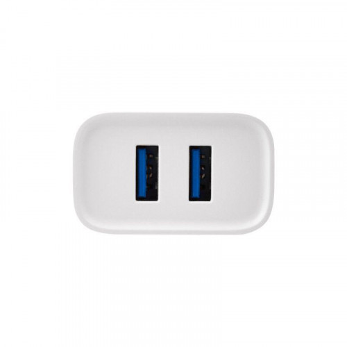 Устройство зарядное сетевое для iPhone/iPad 2 x USB 5В 2.4А бел. Rexant 16-0276