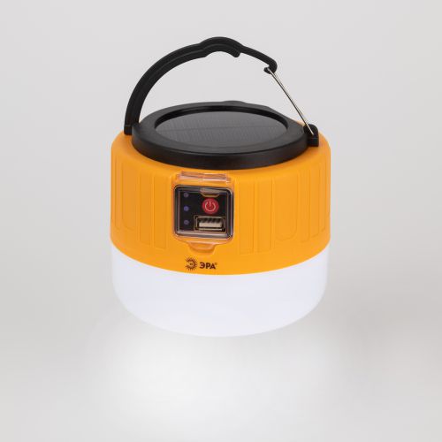 Фонарь ЭРА KA-601 Пегас: аккумуляторный, LED, IP40, оранжевый корпус