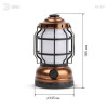 Фонарь ЭРА KB-801 Факел: LED, IP20, пластик, бронза