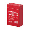 Аккумулятор 6В 2.8А.ч General Security GS2.8-6 герметичный 2800 мА.ч