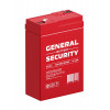 Аккумулятор 6В 2.8А.ч General Security GS2.8-6 герметичный 2800 мА.ч