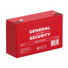 Аккумулятор 6В 12А·ч General Security GS12-6 12000 мА·ч
