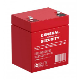 Аккумулятор свинцово-кислотный General Security GS4.5-12 12В 4.5А·ч