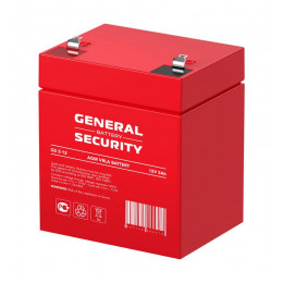 Аккумулятор свинцово-кислотный General Security GS5-12 12В 5А·ч