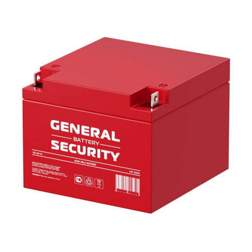Аккумулятор тяговый General Security GS26-12 12В 26А·ч