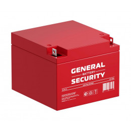 Аккумулятор тяговый General Security GS26-12 12В 26А·ч