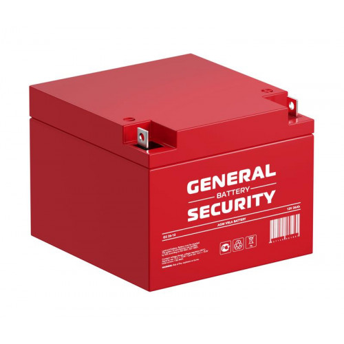 Аккумулятор тяговый General Security GS26-12 12В 26А·ч