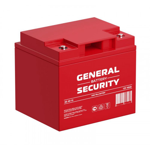 Аккумулятор тяговый General Security GS40-12 12В 40А·ч