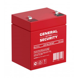 Аккумуляторная батарея герметичная General Security GSL4.5-12 12В 4.5А·ч
