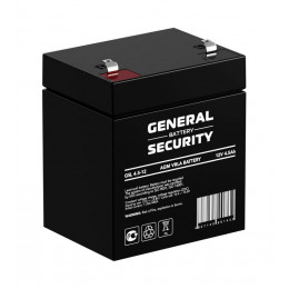 Аккумуляторная батарея герметичная General Security GSL4.5-12 12В 4.5А·ч