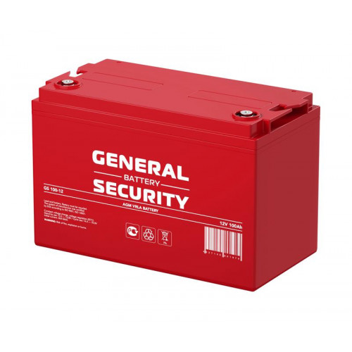 Аккумулятор тяговый General Security GS100-12 12В 100А·ч