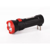 Фонарь аккумуляторный Ultraflash 14931 LED3849 1 LED 2 режима 220В SLA пластик черный