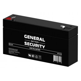 Аккумулятор 6В 3.2А·ч General Security GS3.2-6 герметичный тяговый 3200 мА·ч