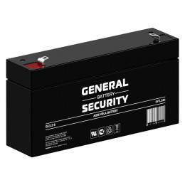 Аккумулятор 6В 3.2А·ч General Security GS3.2-6 герметичный тяговый 3200 мА·ч