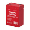 Аккумулятор 6В 4.5А.ч General Security GS4.5-6 тяговая герметичная 4500 мА.ч 6 В