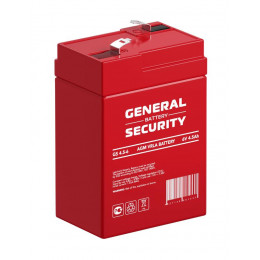 Аккумулятор 6В 4.5А.ч General Security GS4.5-6 тяговая герметичная 4500 мА.ч 6 В