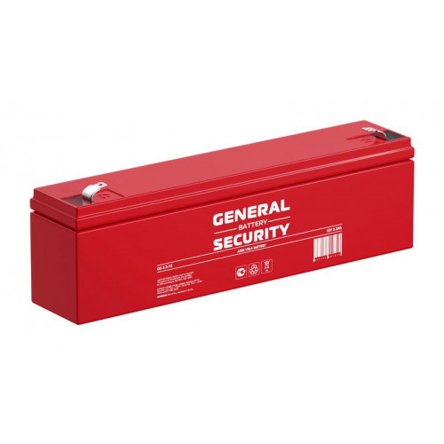 Аккумулятор свинцово-кислотный General Security GS2.3-12 12В 2.3А·ч