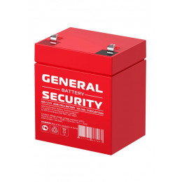 Аккумулятор свинцово-кислотный General Security GS5-12 F2 12В 5А·ч