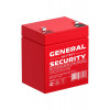 Аккумулятор свинцово-кислотный General Security GS5-12 F2 12В 5А·ч