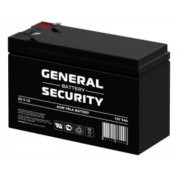 Аккумулятор свинцово-кислотный General Security GS9-12 12В 9Ач