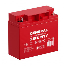 Аккумулятор тяговый General Security GS18-12 12В 18А·ч GS18-12