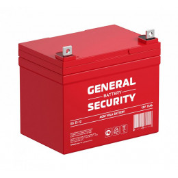 Аккумулятор тяговый General Security GS33-12 12В 33Ач, 33000 мАч