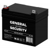 Аккумулятор тяговый General Security GS33-12 12В 33Ач, 33000 мАч