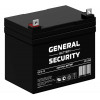 Аккумулятор тяговый General Security GS33-12 12В 33Ач, 33000 мАч