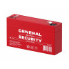 Аккумулятор тяговый герметичный General Security GSL1.3-6 6В 1.3А·ч