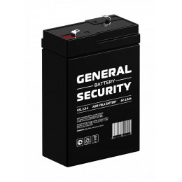 Аккумуляторная батарея тяговая General Security GSL2.8-6 6В 2.8Ач