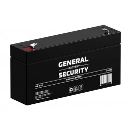 Аккумулятор тяговый герметичный General Security GSL3.2-6 6В 3.2А·ч