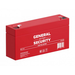 Аккумулятор тяговый герметичный General Security GSL3.2-6 6В 3.2А·ч