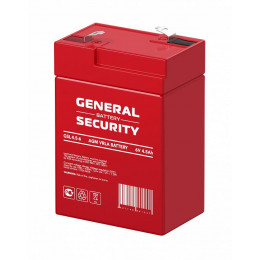 Аккумулятор 6В 4.5А·ч General Security GSL4.5-6 4500 мА·ч