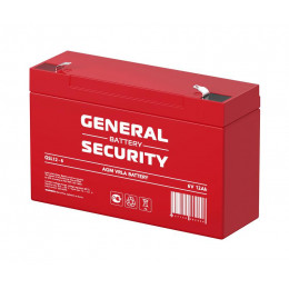 Аккумуляторная батарея тяговая General Security GSL12-6 6В 12Ач