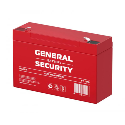 Аккумуляторная батарея тяговая General Security GSL12-6 6В 12Ач