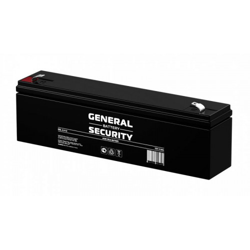 Аккумулятор свинцово-кислотный герметичный General Security GSL2.3-12 12В 2.3А·ч