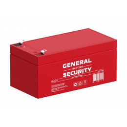 Аккумулятор свинцово-кислотный General Security GSL3.2-12 12В 3.2А·ч