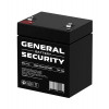 Аккумулятор свинцово-кислотный General Security GSL5-12 12В 5А·ч тяговая