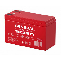 Аккумулятор тяговый General Security GSL9-12 12В 9А·ч