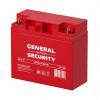 Аккумулятор тяговый 12В 18А·ч General Security GSL18-12 герметичный