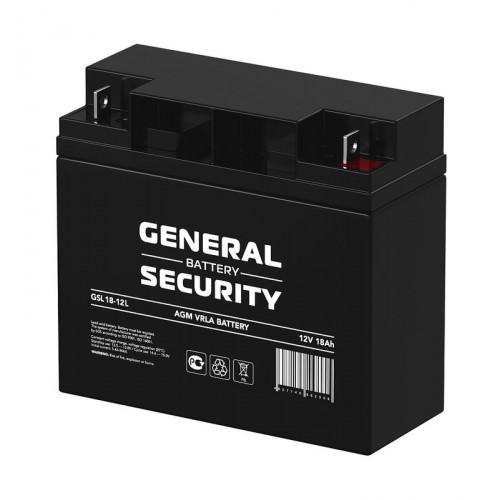 Аккумулятор тяговый General Security GSL18-12L 12В 18Ач