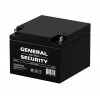 Аккумулятор тяговый герметичный General Security GSL26-12 12В 26Ач