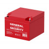 Аккумулятор тяговый герметичный General Security GSL26-12 12В 26Ач