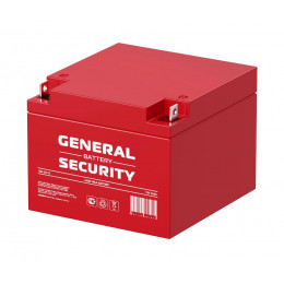 Аккумулятор тяговый герметичный General Security GSL26-12 12В 26Ач