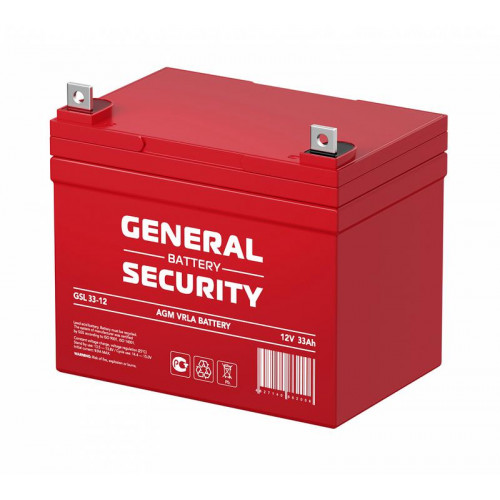 Аккумулятор свинцово-кислотный General Security GSL33-12 12В 33Ач