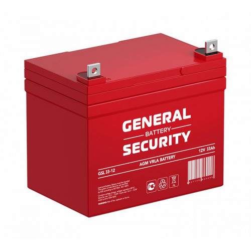 Аккумулятор свинцово-кислотный General Security GSL33-12 12В 33Ач