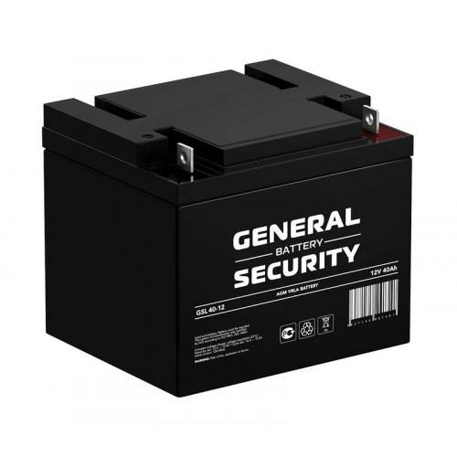 Аккумулятор тяговый герметичный General Security GSL40-12 12В 40Ач