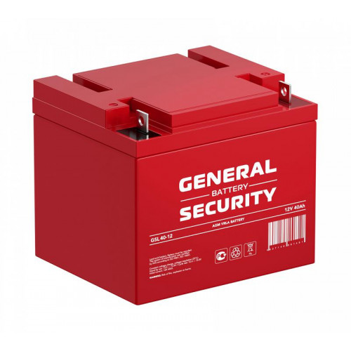 Аккумулятор тяговый герметичный General Security GSL40-12 12В 40Ач