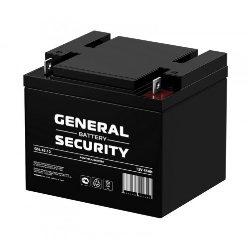 Аккумулятор тяговый General Security GSL45-12 12В 45А·ч (45000 мА·ч)